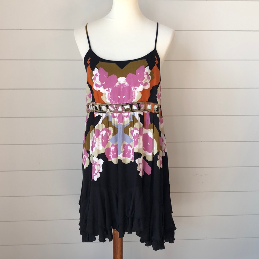 Free People Multicolor Floral Dress